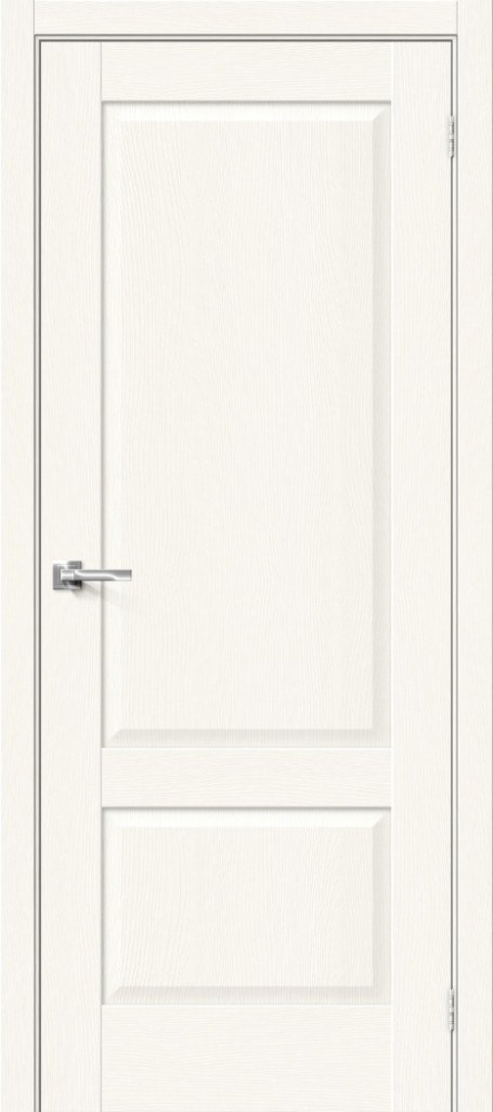 Межкомнатная дверь Прима-12 White Wood BR4510