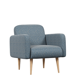 Товар Уилбер Кресло (Голубой, ткань RICO 112) LD203509