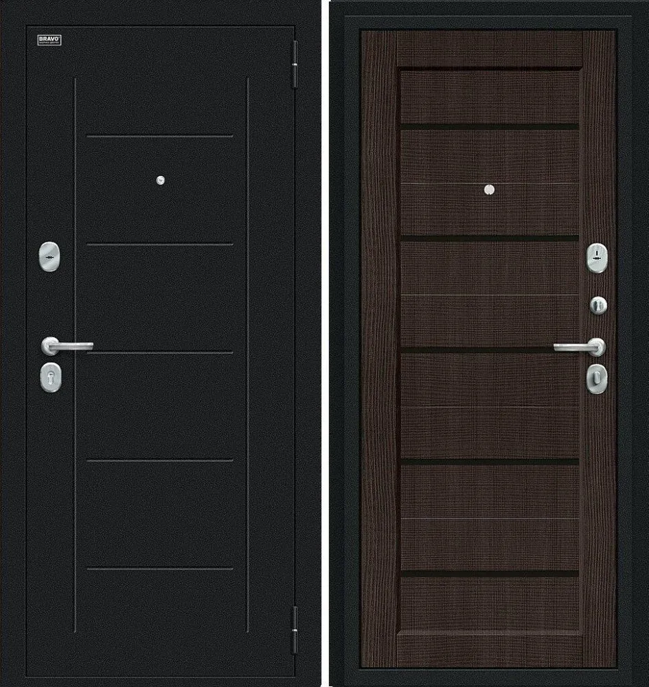 Фото Дверь Браво Борн Букле черное/Wenge Veralinga DIS006740