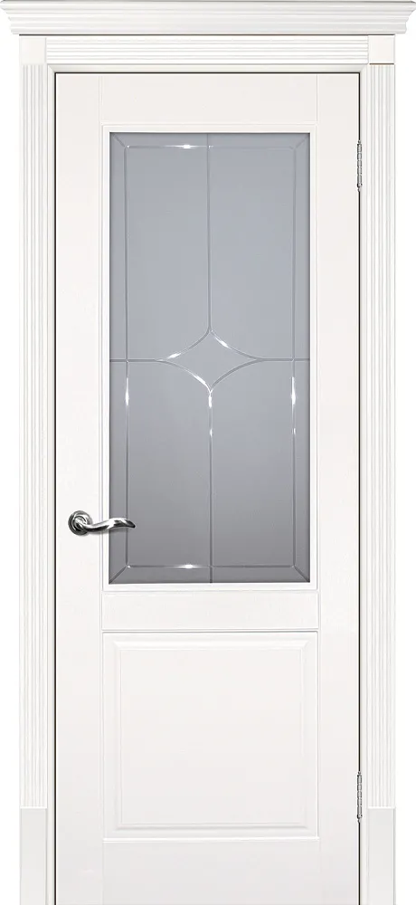 Межкомнатная дверь Смальта 15 Молочный ral 9010